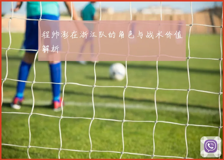 程帅澎在浙江队的角色与战术价值解析